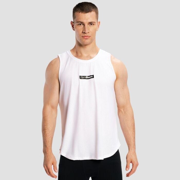 GymBeam Men‘s Combat Tank Top White