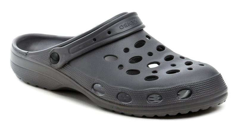 Kenbo 1901-M šedé pánské nadměrné nazouváky