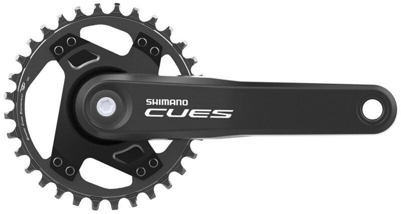 Shimano kliky Cues FC-U4000-1, 175mm, 32 zubů, černé, 11,10,9 speed, pro osu čtyřhran, v krabičce