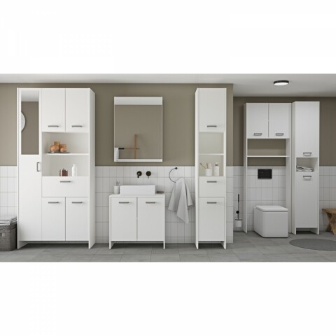 Koupelnová skříňka bílá pod umyvadlo Koral Idea