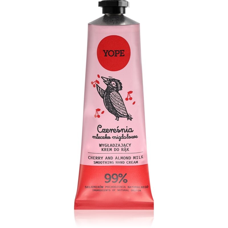 Yope Cherry & Almond Milk přírodní krém na ruce 50 ml