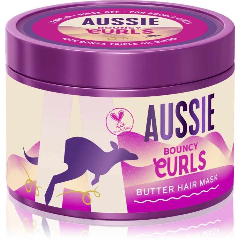 Aussie Bouncy Curls hydratační maska na kudrnaté vlasy 500 ml