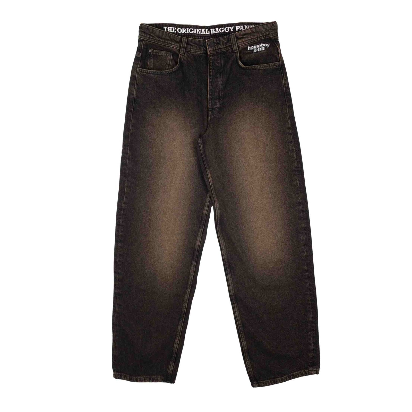 kalhoty HOMEBOY - X-Tra Baggy Black Label Dirty Black (DIRTY BLACK-90)