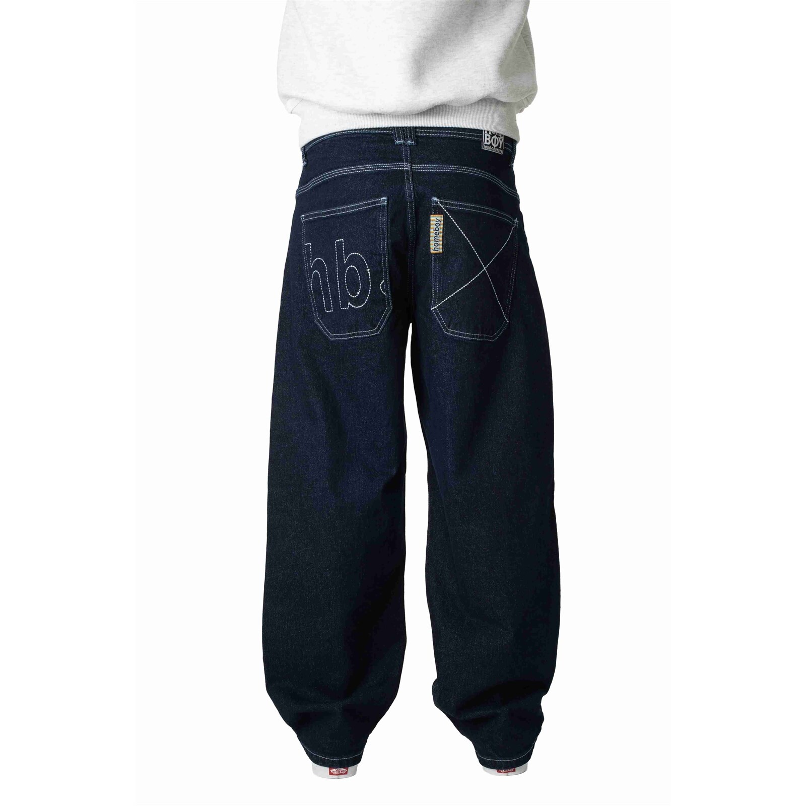 kalhoty HOMEBOY - X-Tra Monster Hb. Denim Indigo (INDIGO-80) velikost: 32/32