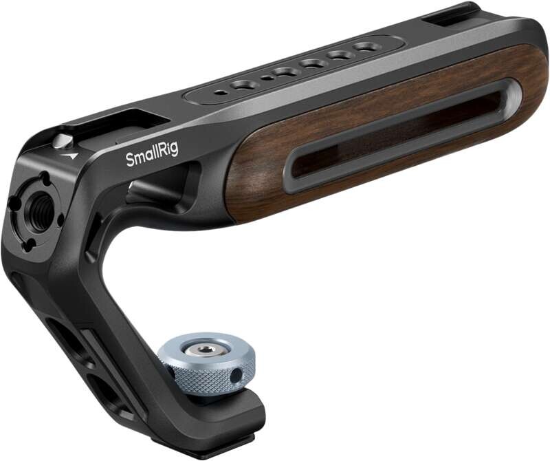 SmallRig Wooden Top Handle with Cold Shoe Mount 5250