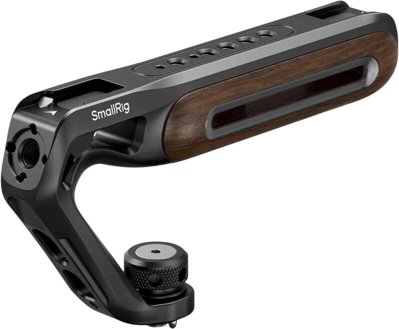 SmallRig Wooden Top Handle with 1/4''-20 and ARRI 3/8''-16 Locating Screw 5252