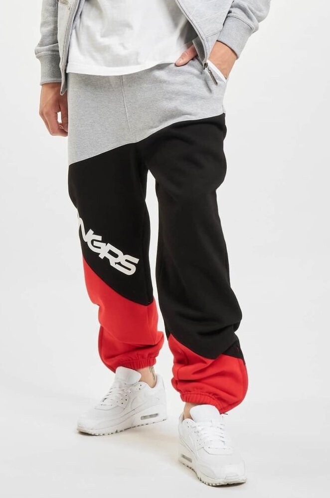 Tepláky Dangerous DNGRS / Sweat Pant Tritop black/red XL