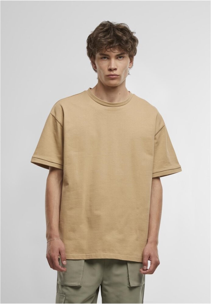 Rib Cuff Tee - unionbeige 3XL