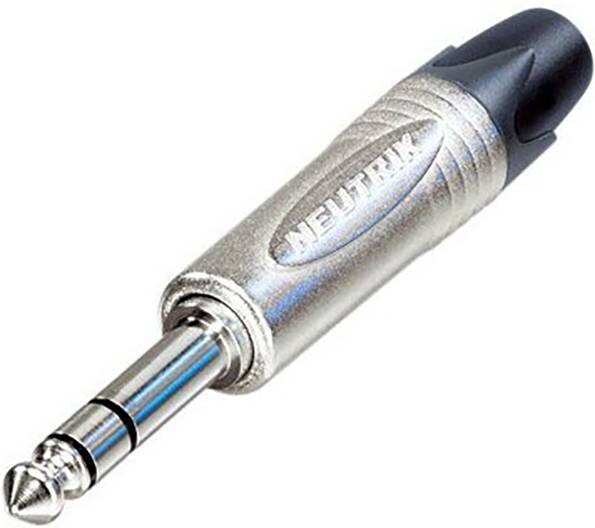 Neutrik NP3XX-AU-0 jack konektor 6.35 mm jack zástrčka 6,3 mm - Pólů:3 1 ks
