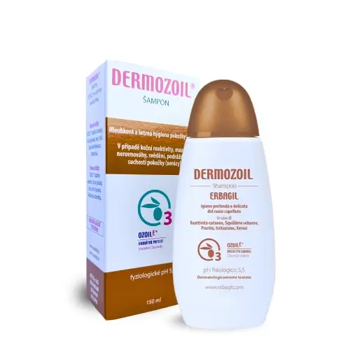 DERMOZOIL šampon pro citlivou a podrážděnou pokožku hlavy 150 ml