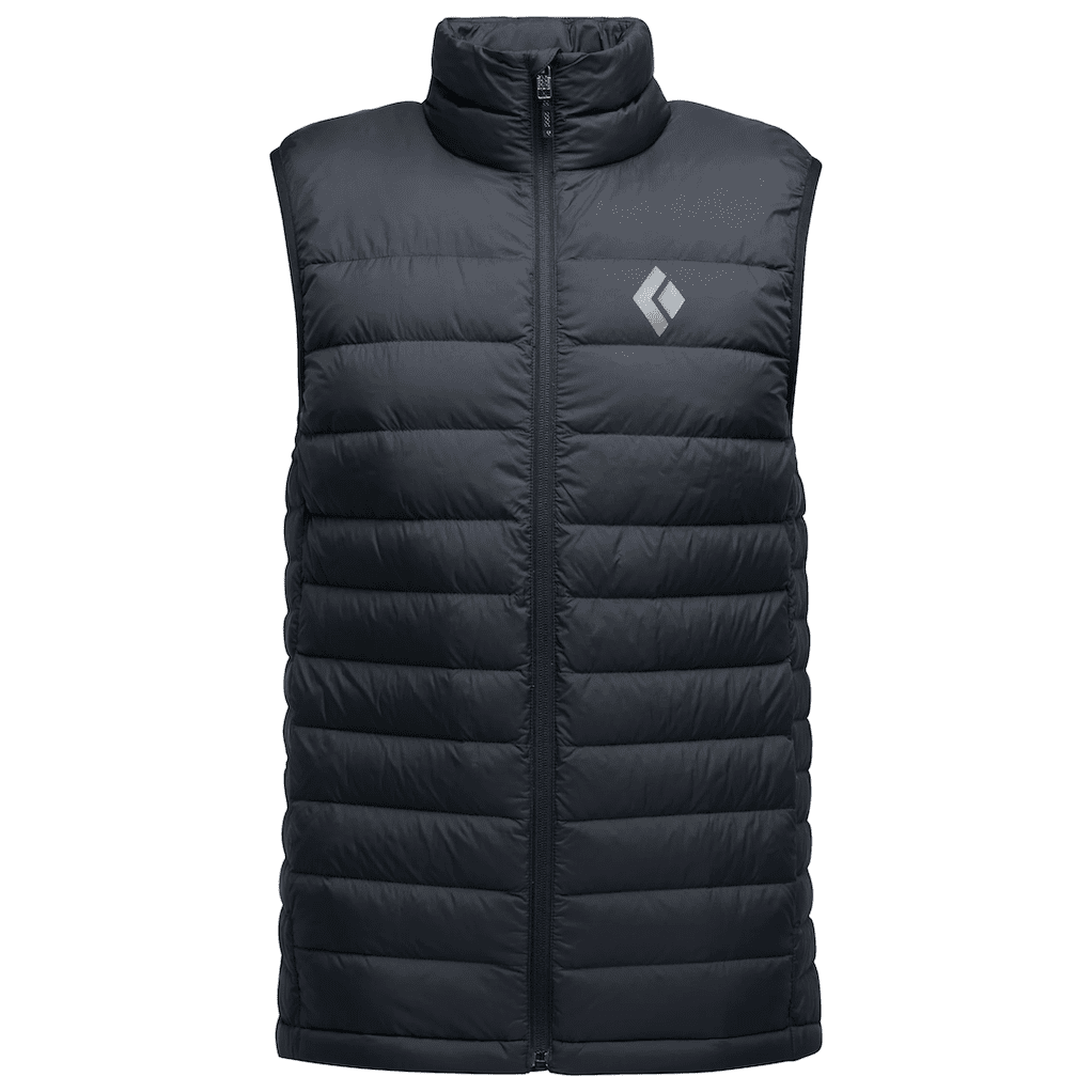 Pánská péřová vesta Black Diamond M Access Down Vest Velikost: L / Barva: černá