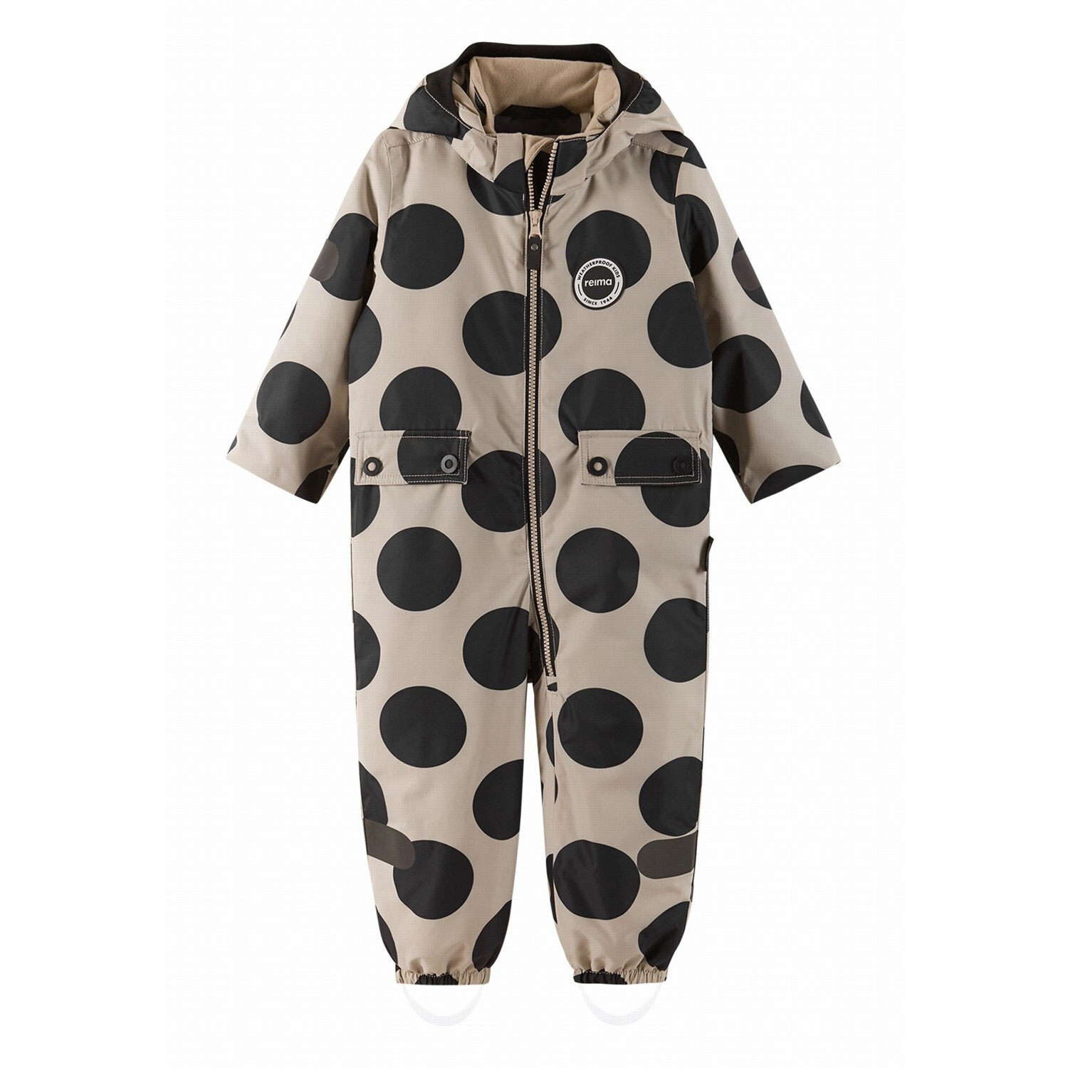 Dětská kombinéza Reima Marte Mid Dětská velikost: 86 / Barva: béžová