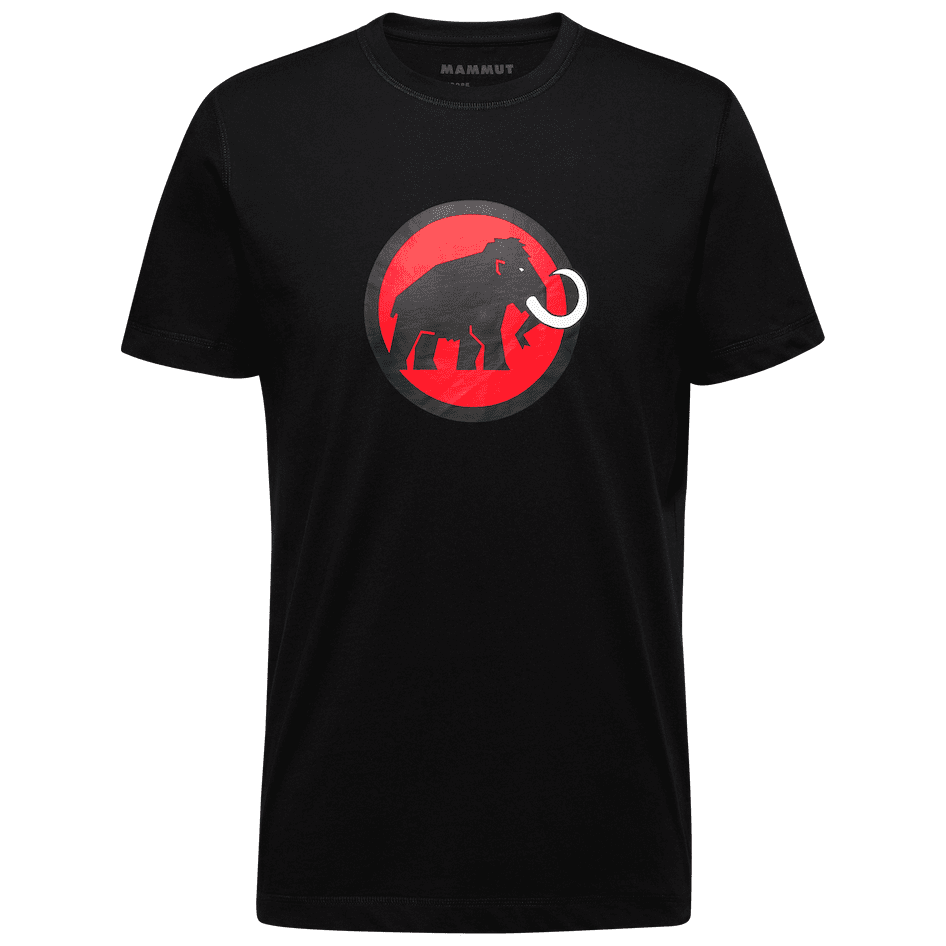 Pánské triko Mammut Core T-Shirt Men Classic Velikost: XXL / Barva: černá/červená