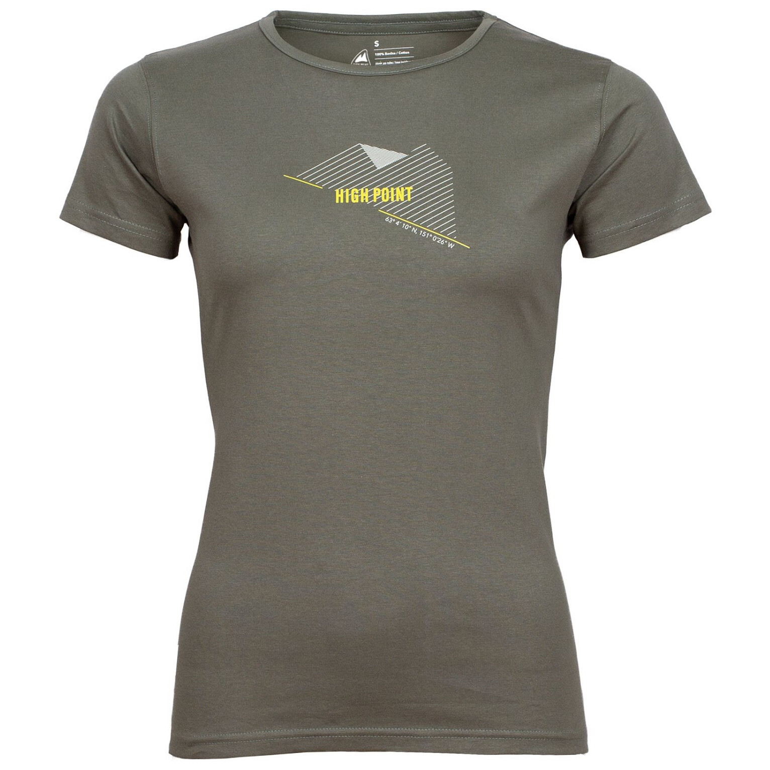 Dámské funkční triko High Point Atlas Lady T-shirt 1.0 Velikost: L / Barva: khaki
