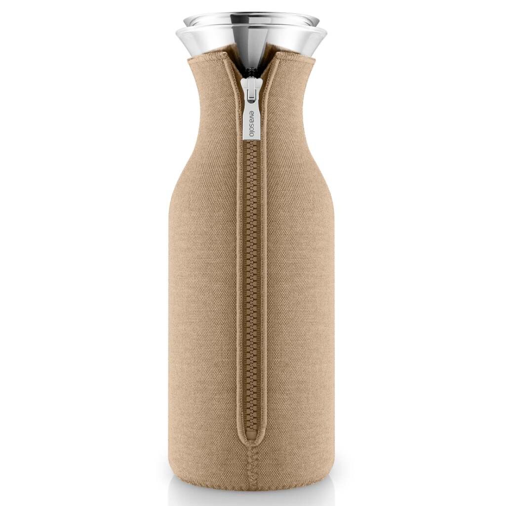 Karafa na vodu 1 l, karamelově krémová, sklo, Eva Solo