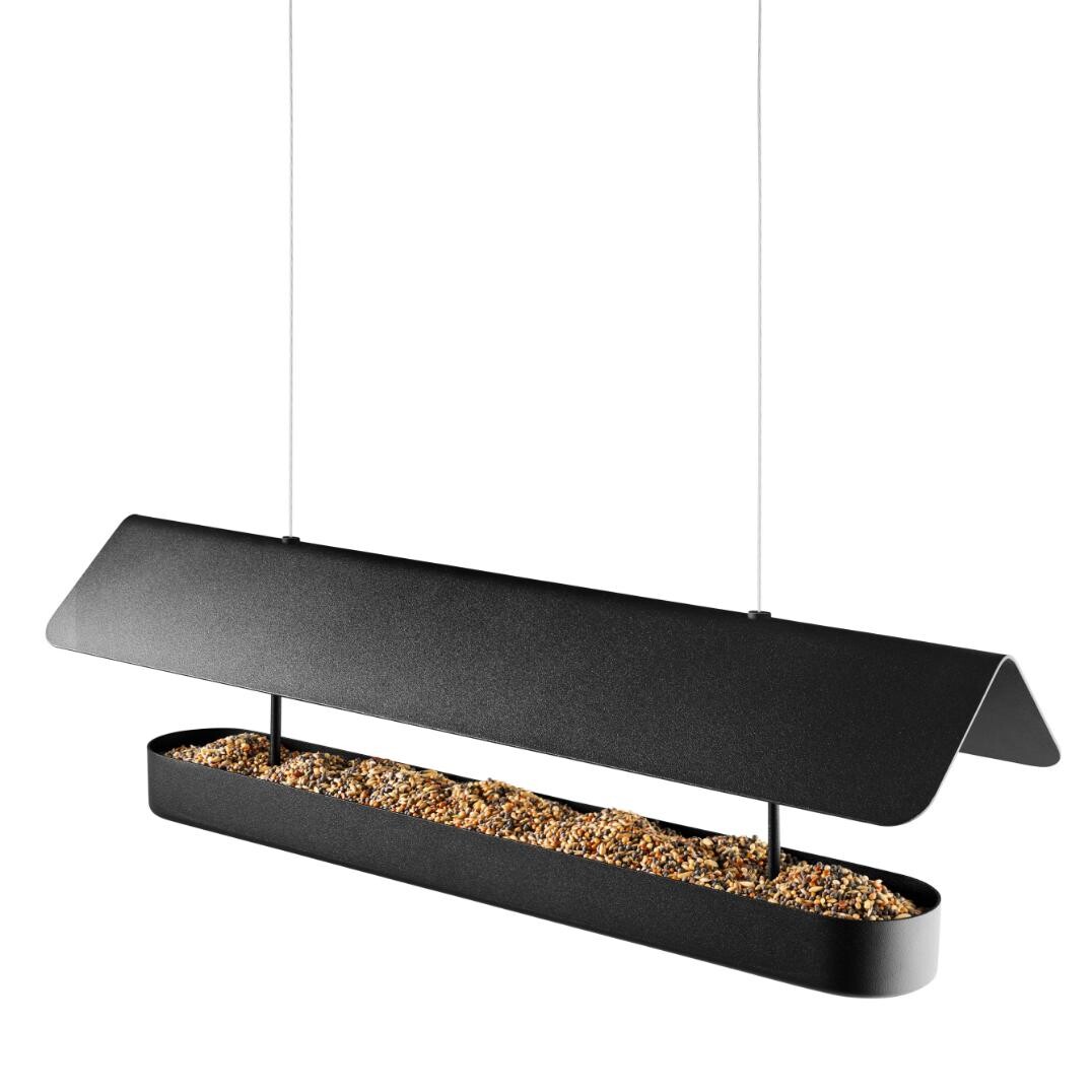 Krmítko pro ptáky 45 cm, černá, nerezová ocel, Eva Solo