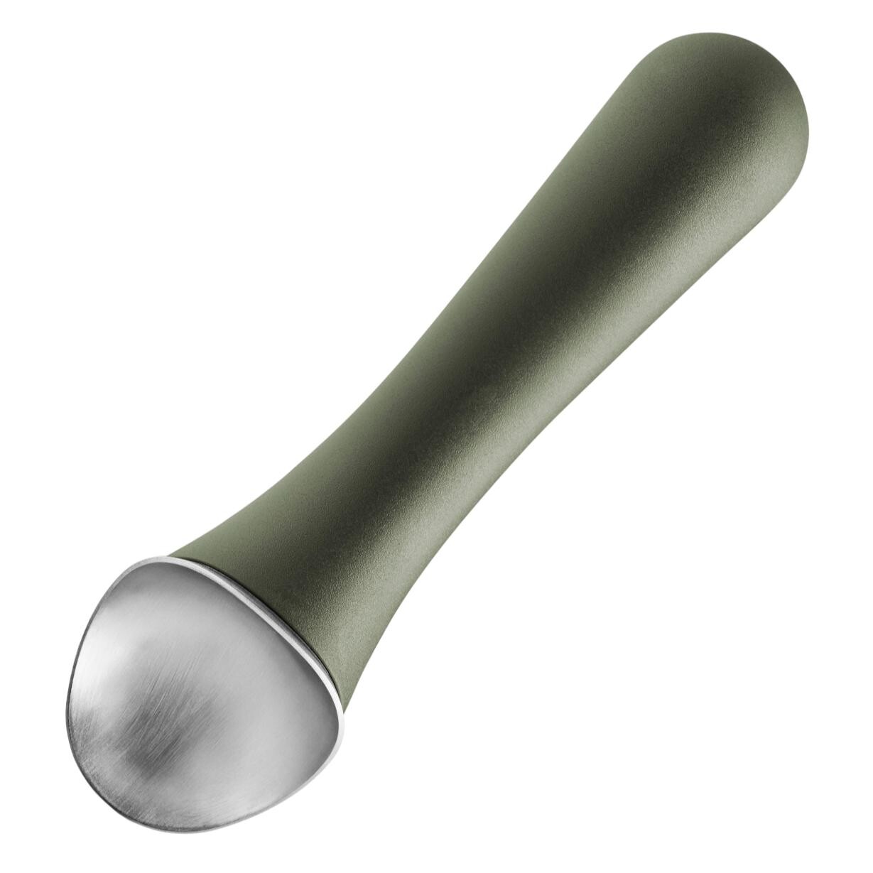 Naběračka na zmrzlinu GREEN TOOLS 17 cm, zelená, plast, Eva Solo