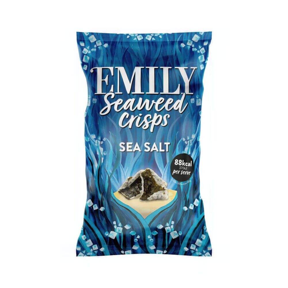 Křupky z mořských řas s mořskou solí 50 g EMILY
