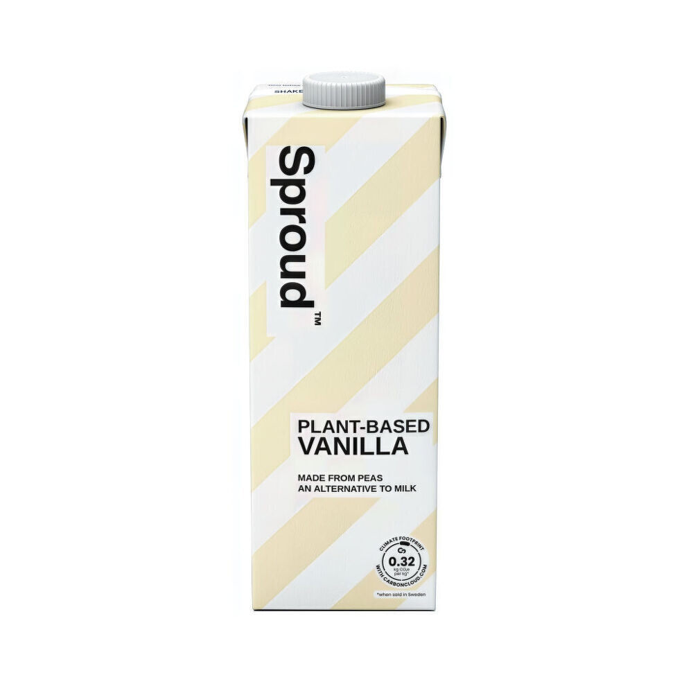 Nápoj hrachový vanilka slazený 1 l   SPROUD