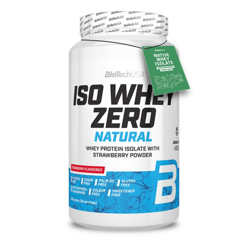 BioTech Iso Whey Zero Natural 908 g strawberry