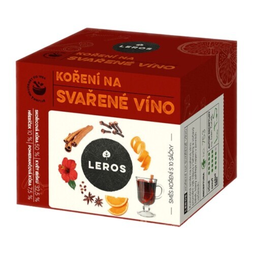 LEROS Koření na svařené víno 10x2g