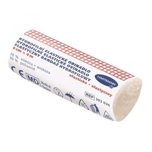 Hartmann Hydrofilní elastické obinadlo 6cmx4m 1ks