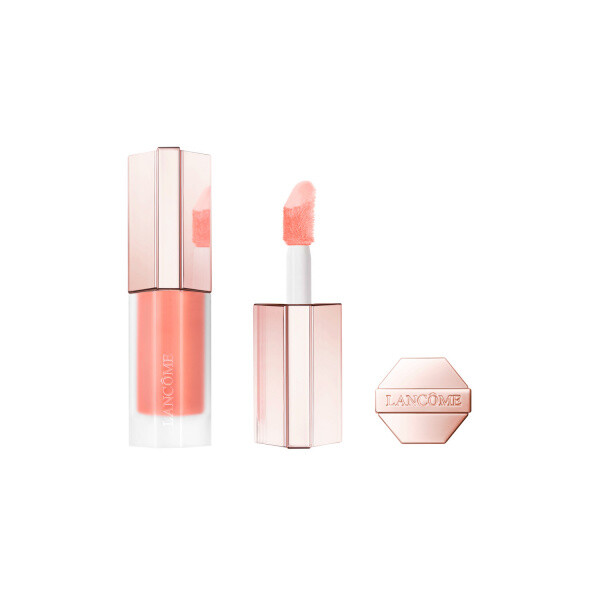 Lancôme SKIN IDÔLE JUICY BLUSH lehká matná tekutá tvářenka  - 30 OVER THE CORAL MOON 9 ml