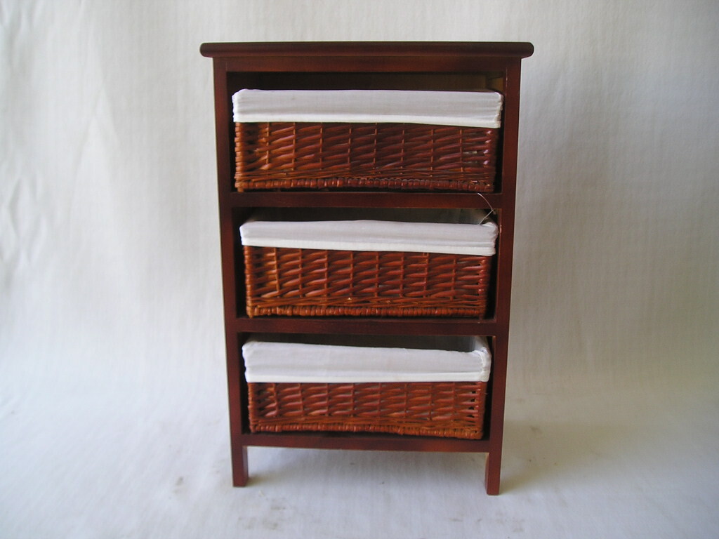 Komoda dřevo, 3 zásuvky