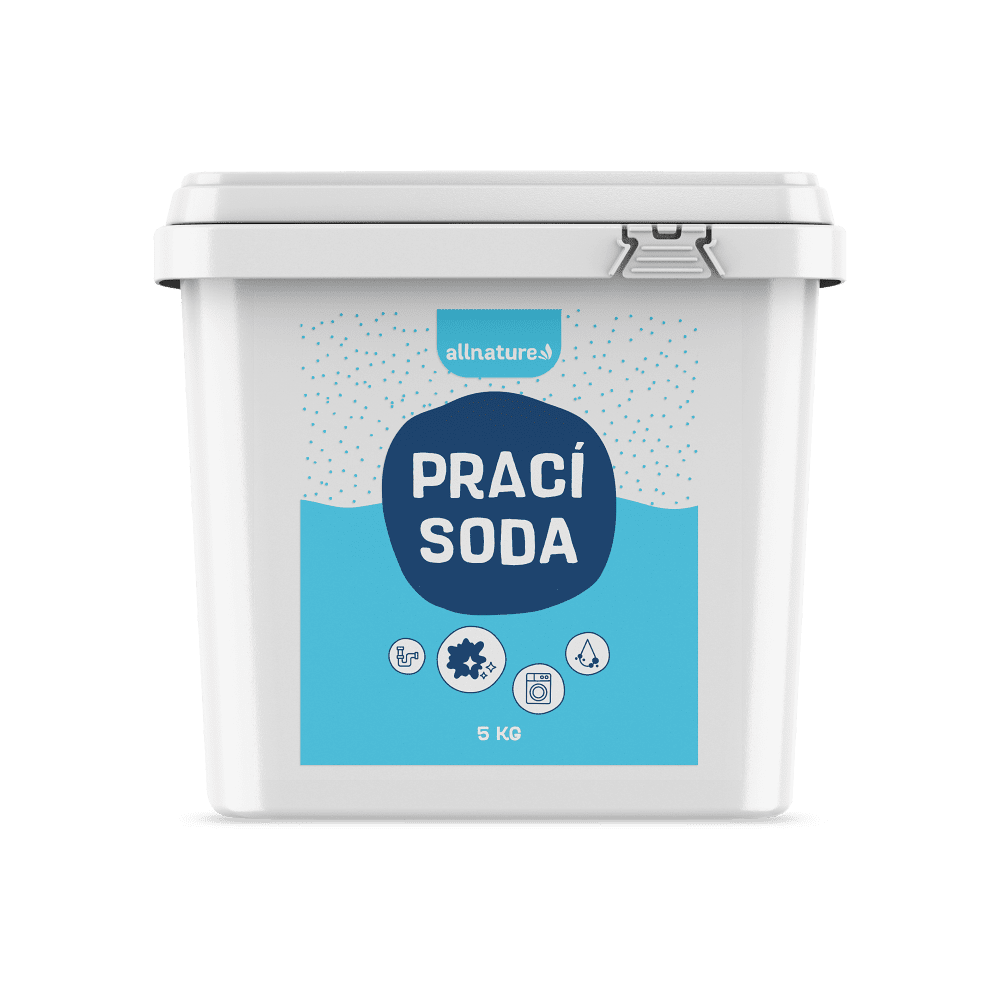 ALLNATURE Prací soda 5 kg, poškozený obal