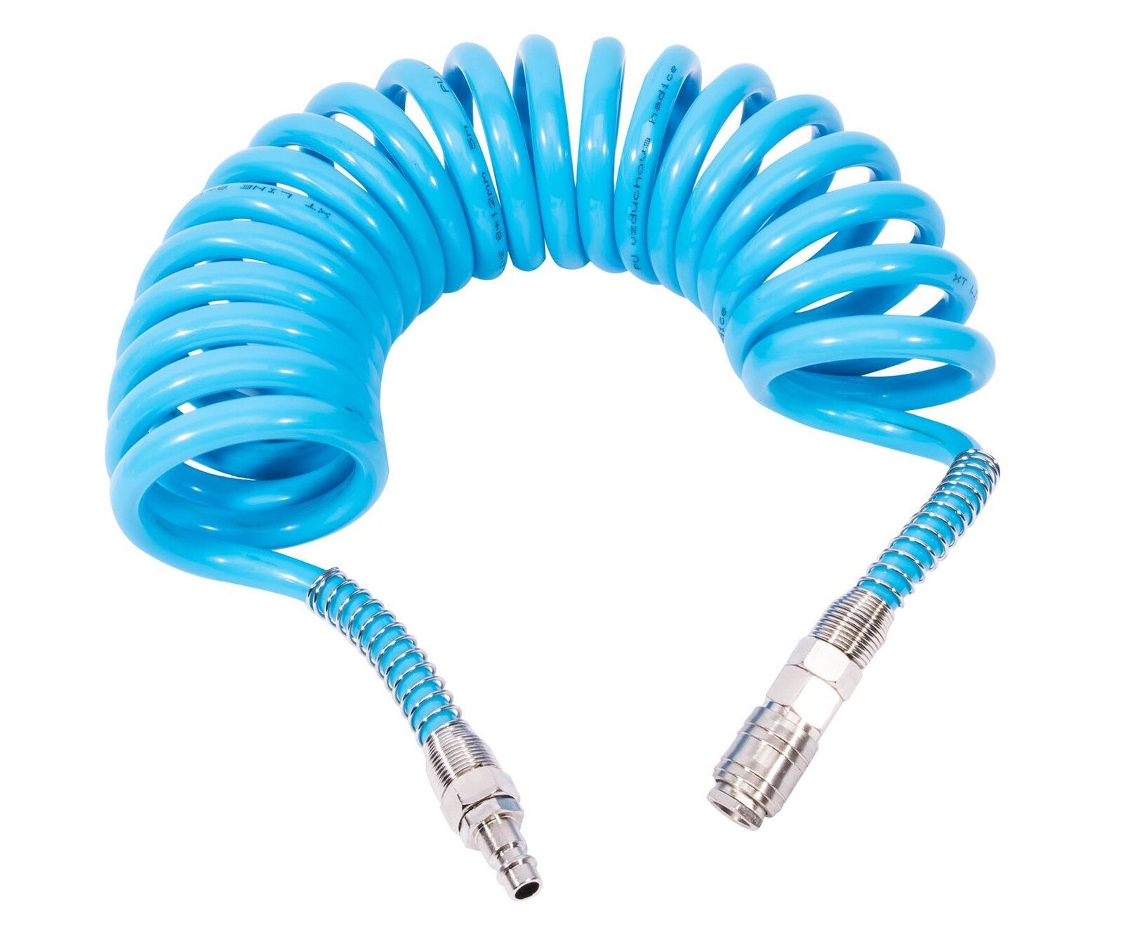 Hadice spirálová s rychlospojkami XTline - 5m