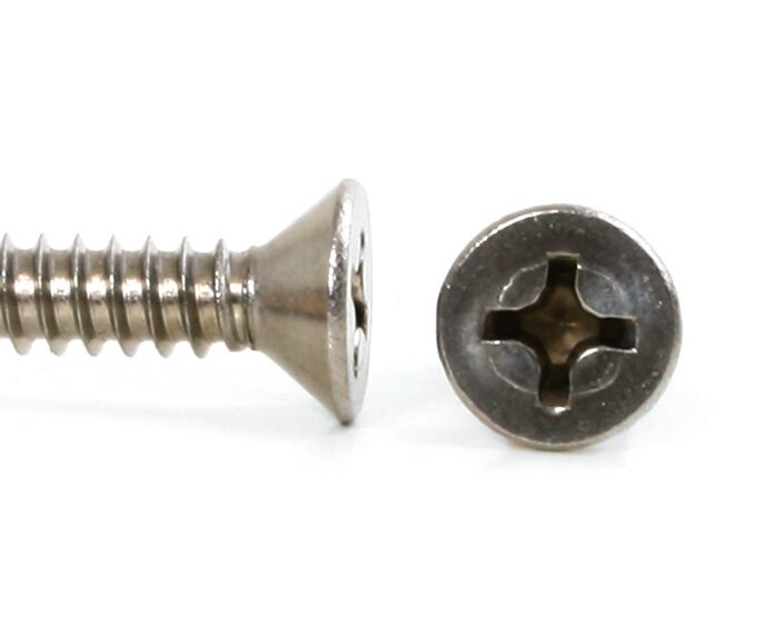 Šroub do plechu nerez A2, zapuštěná hlava, DIN 7982 - 5.5x25