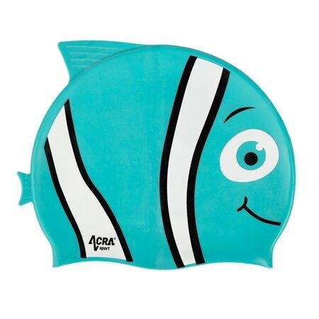 Dětská plavecká koupací čepice, NEMO, tyrkysová