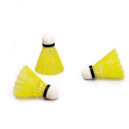 Acra badmintonové míčky NYLON 3 ks - rekreační