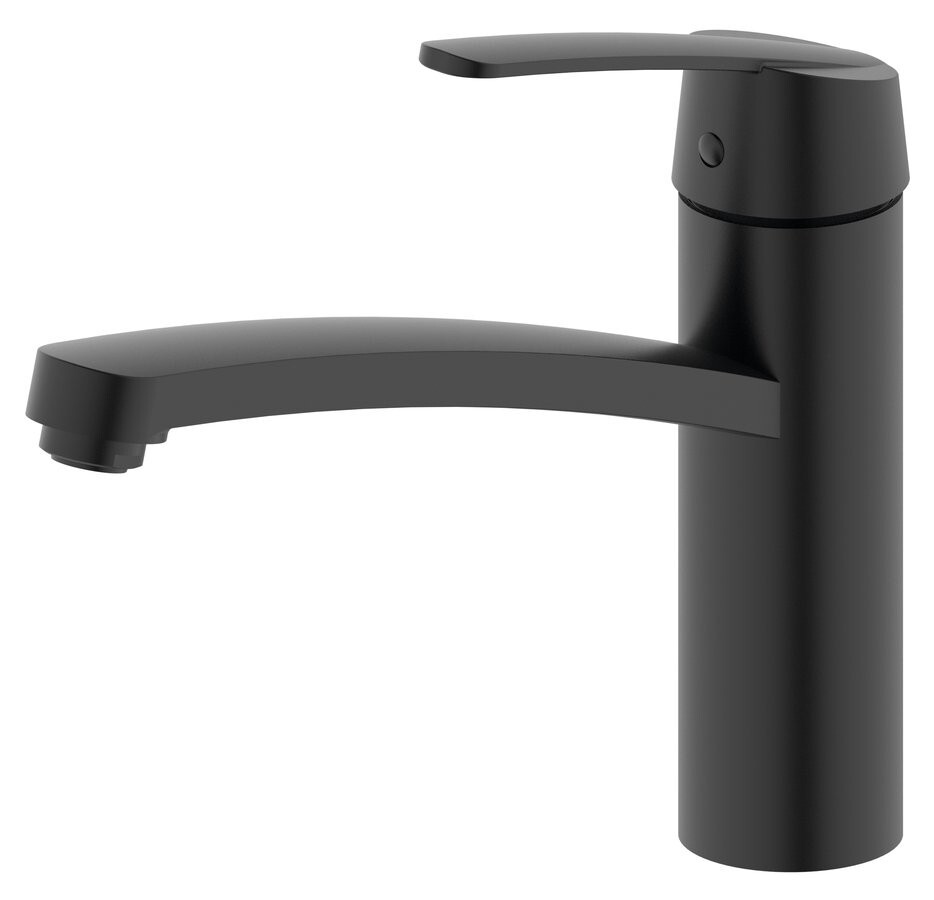 SAPHO LISON stojánková dřezová baterie, černá mat MJ125B