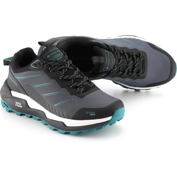 ALPINE PRO NOALA Dámská outdoorová obuv, tmavě šedá, velikost