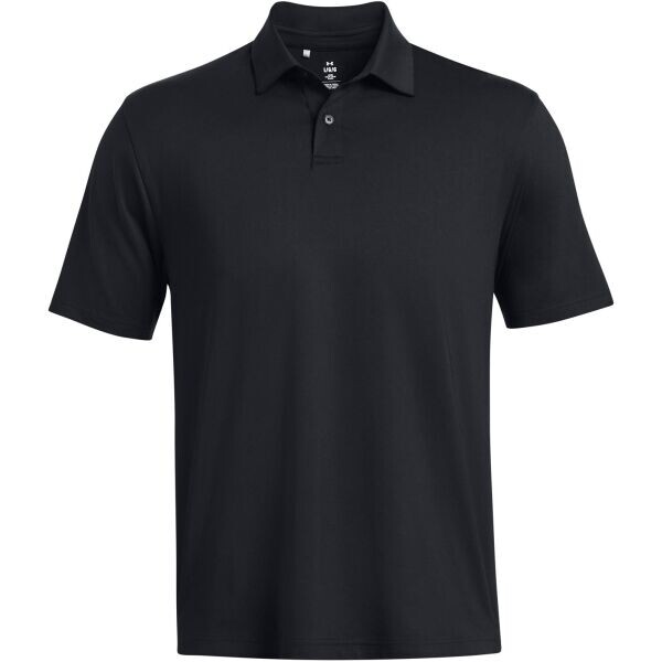 Under Armour T2G Pánské polo triko, černá, velikost