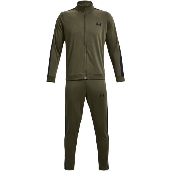 Under Armour KNIT TRACK SUIT Pánská sportovní souprava, khaki, velikost