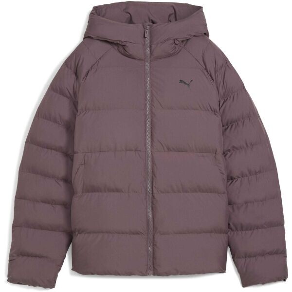 Puma MONO HOODED JACKET W Dámská zimní bunda, fialová, velikost