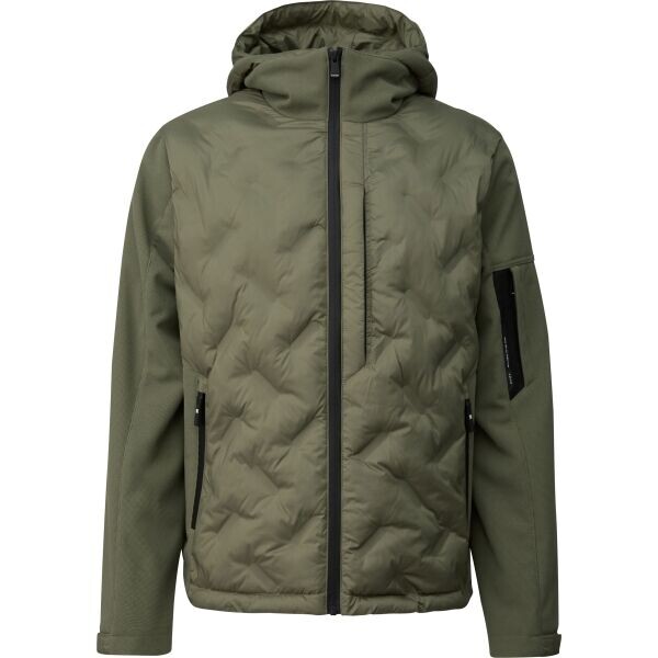 s.Oliver OUTDOOR JACKET Pánská outdoorová bunda, khaki, velikost