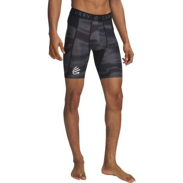 Under Armour CURRY HEATGEAR PRINTED Pánské kraťasy, černá, velikost L