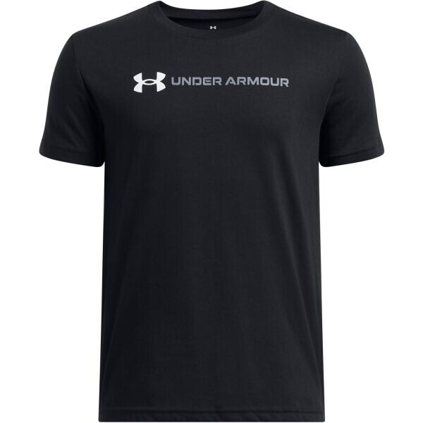 Under Armour LOGO WORDMARK Dětské tričko, černá, velikost XS