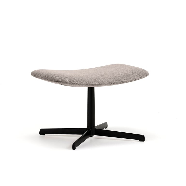 Podnožka LANGLEY, černá/taupe