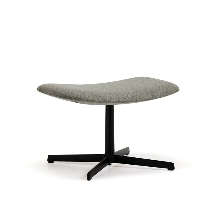 Podnožka LANGLEY, černá/zelenošedá