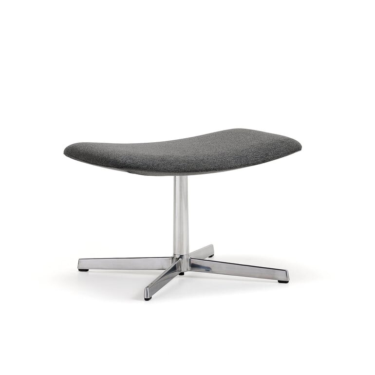 Podnožka LANGLEY, broušený hliník/antracitová