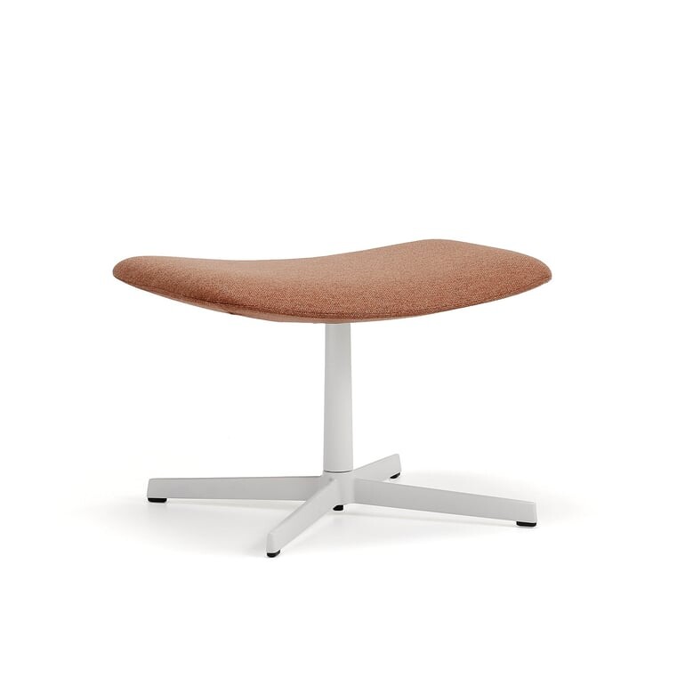 Podnožka LANGLEY, bílá/měděná