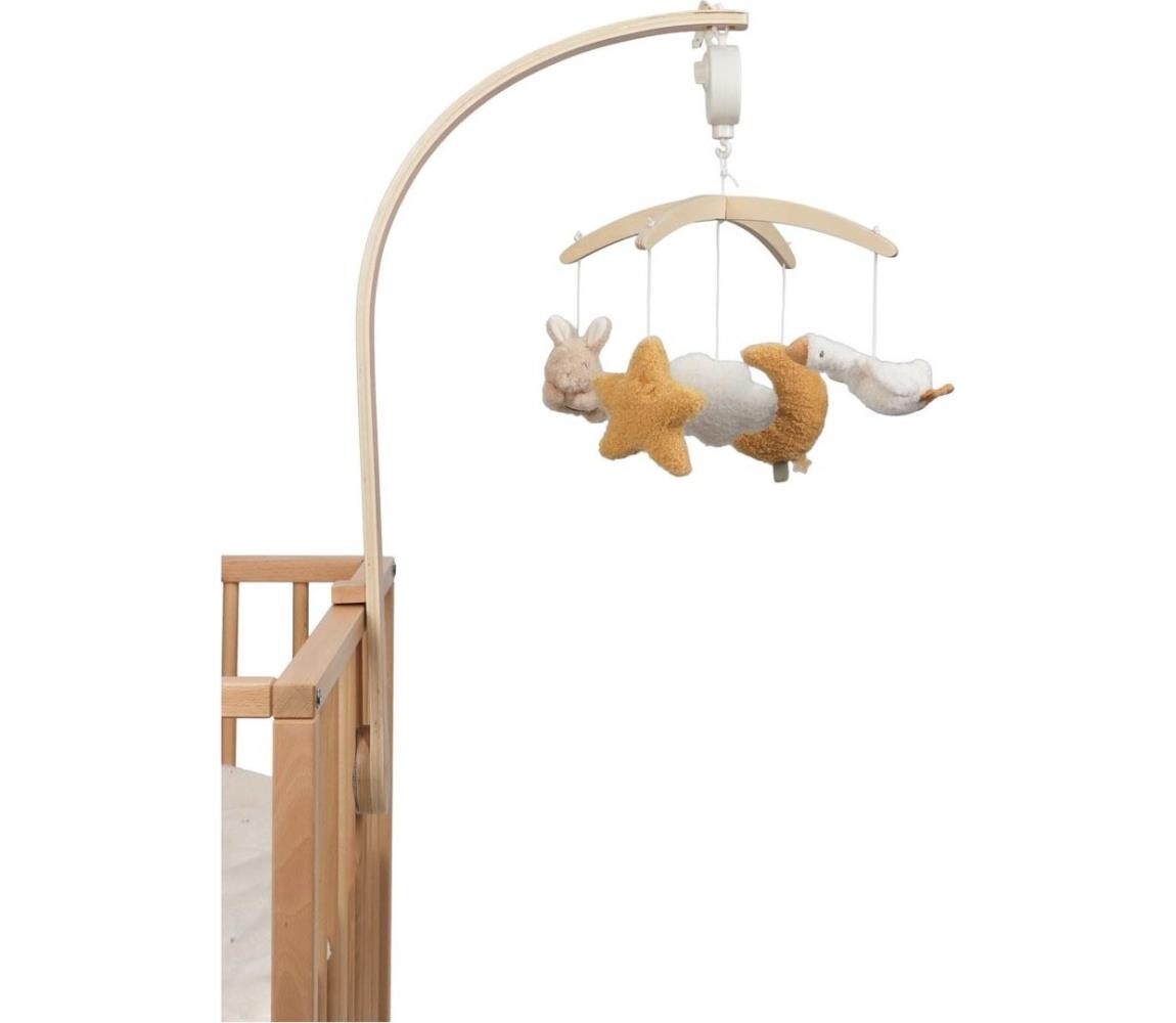 Little Dutch Little Dutch - Hudební kolotoč nad postýlku Newborn Naturals