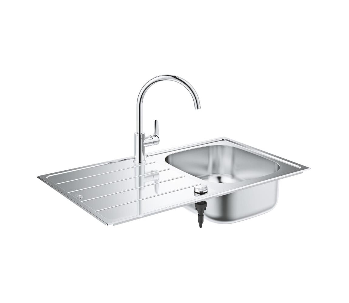 GROHE GROHE 31562SD1 - Sada kuchyňského dřezu a baterie BAU 860 x 500 mm nerez