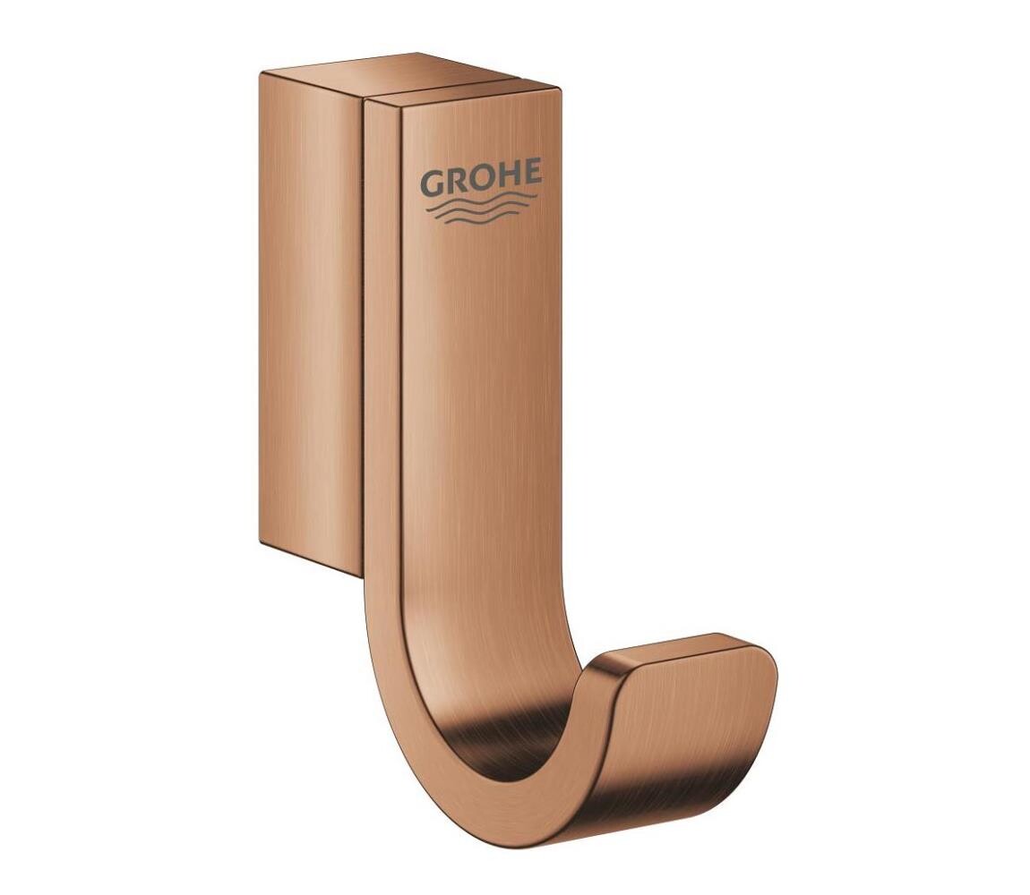 GROHE GROHE 41039DL0 - Háček na koupací plášť SELECTION 5,2 x 1,5 x 4,4 cm měděná