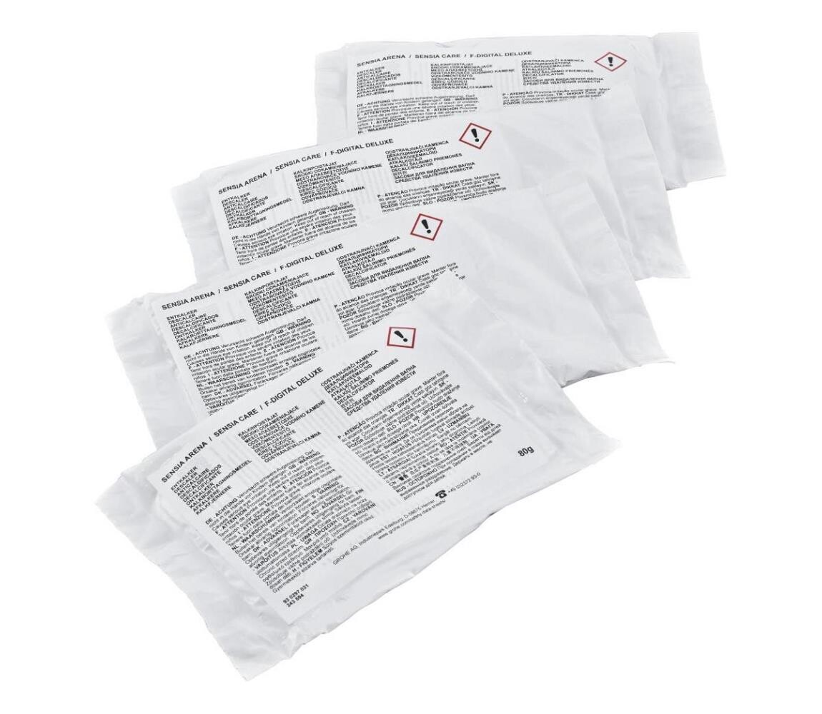 GROHE GROHE 4697700M - Odvápňovač SENSIA ARENA 4 × 80 g bílá