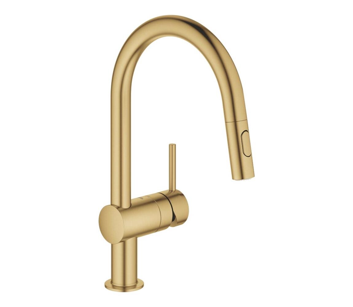 GROHE GROHE 32321GN2 - Dřezová baterie EUROCUBE zlatá